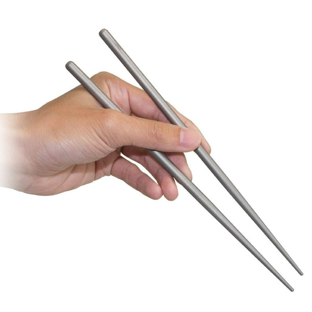Lightweight Chopsticks with Storage Bag Strong Titanium Kitchen Tableware